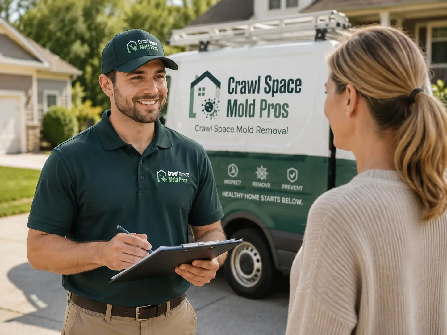 Crawl Space Mold Removal Luxemburg, IA FAQs